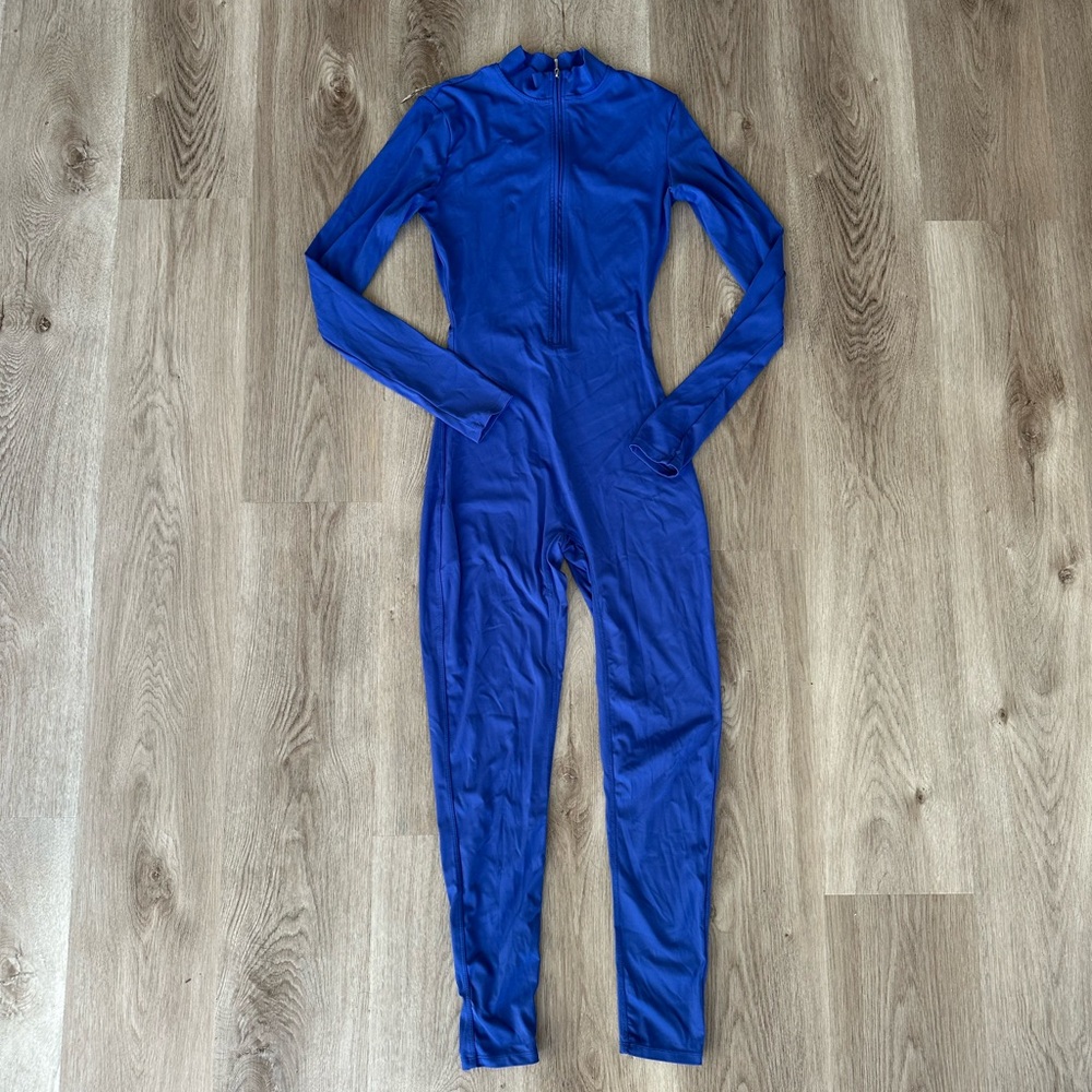 Blue Full-Body Jumpsuit